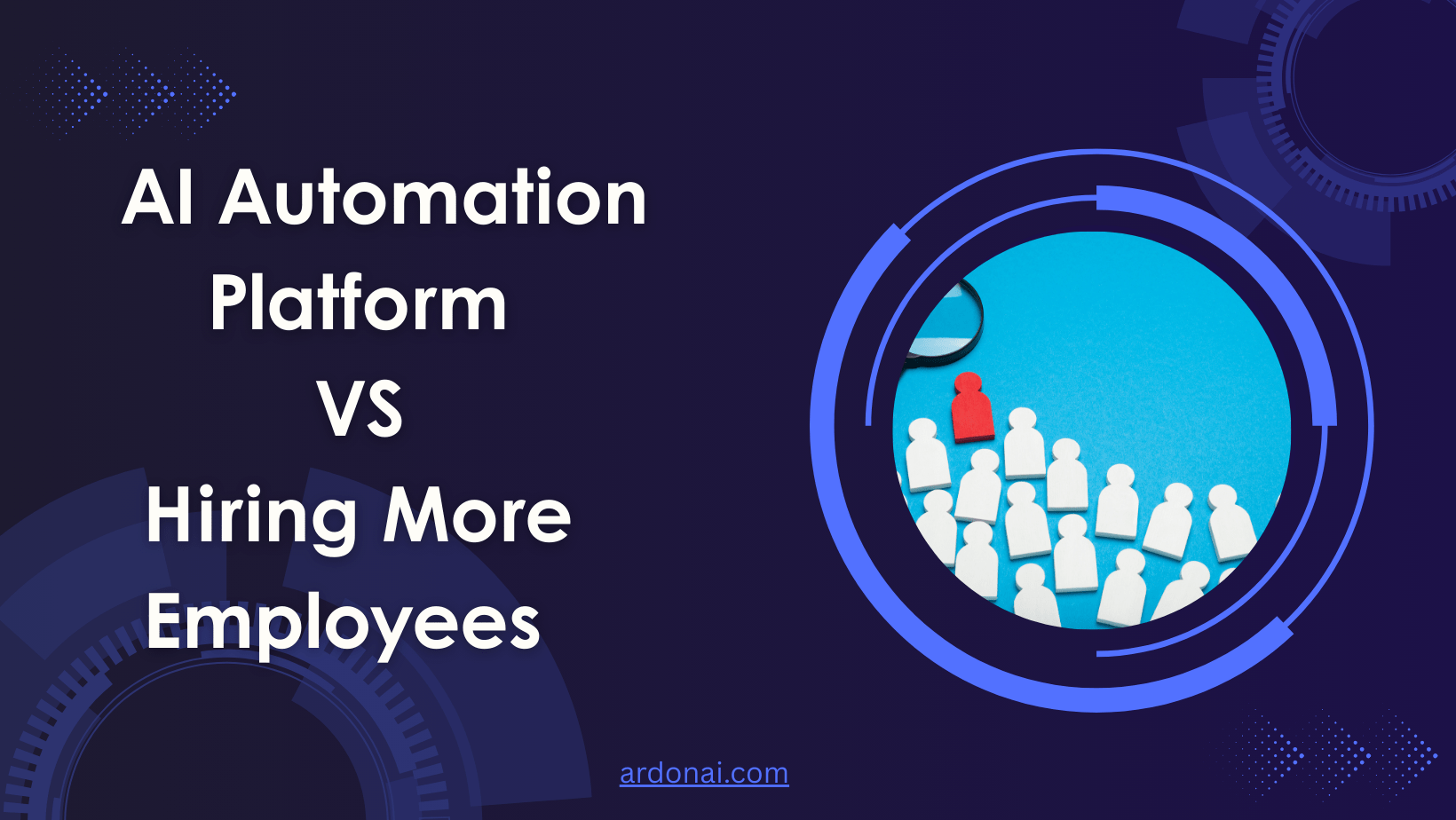 AI automation platform vs hiring employees